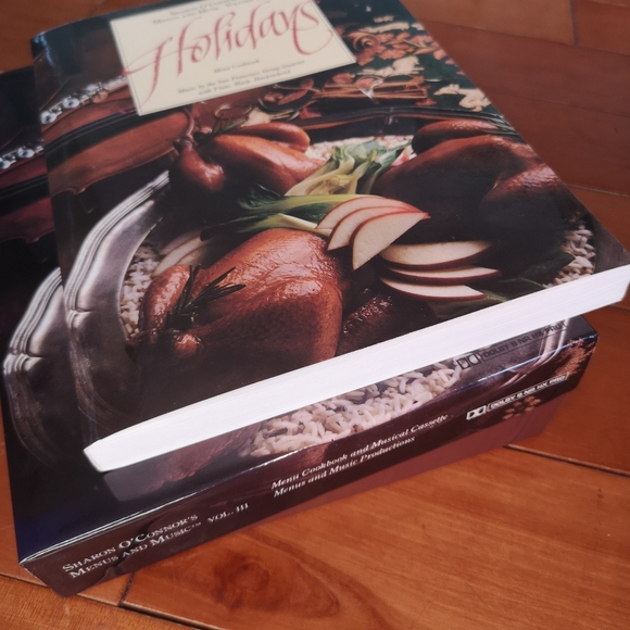 3 for$15 Sharon O'Connor's Menus And Music Volume III,Cookbook,Musical Cassette - Picture 5 of 6